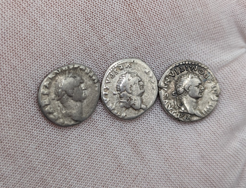 flavian dynasty denarius
